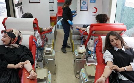 Birevim’den depremzedeler için kan bağışı